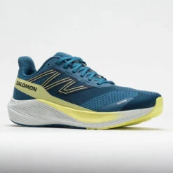 Salomon Aero Blaze Men's Blue Ashes/Sunny Lime/Dark Sapphire -Hoka || On Running || BROOKS Shop 040658 5