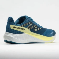 Salomon Aero Blaze Men's Blue Ashes/Sunny Lime/Dark Sapphire -Hoka || On Running || BROOKS Shop 040658 6