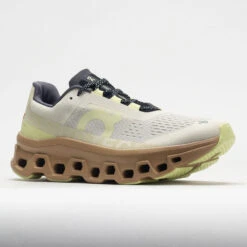 On Running On Cloudmonster Men's Cream/Dune -Hoka || On Running || BROOKS Shop 040756 5