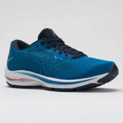 Mizuno Wave Rider 25 Women's Imperial Blue/Vivid Blue -Hoka || On Running || BROOKS Shop 046650 5