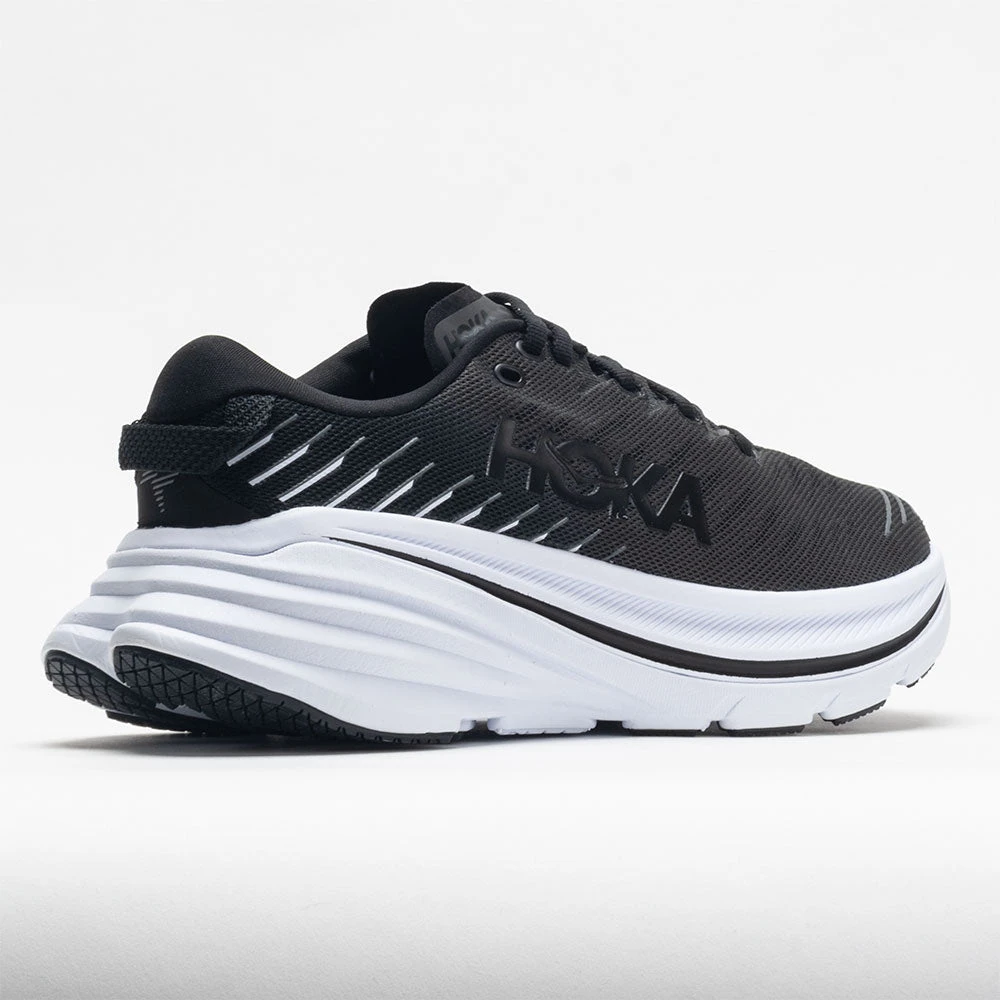 HOKA Bondi X Men's Black/White 8 HOKA Bondi X Men's Black/White - Image 6