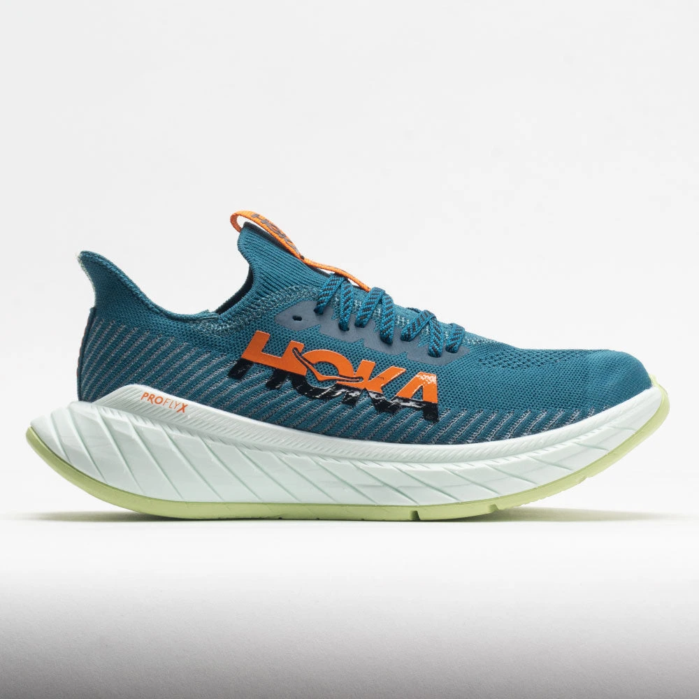 HOKA Carbon X 3 Men's Blue Coral/Black 3 HOKA Carbon X 3 Men's Blue Coral/Black
