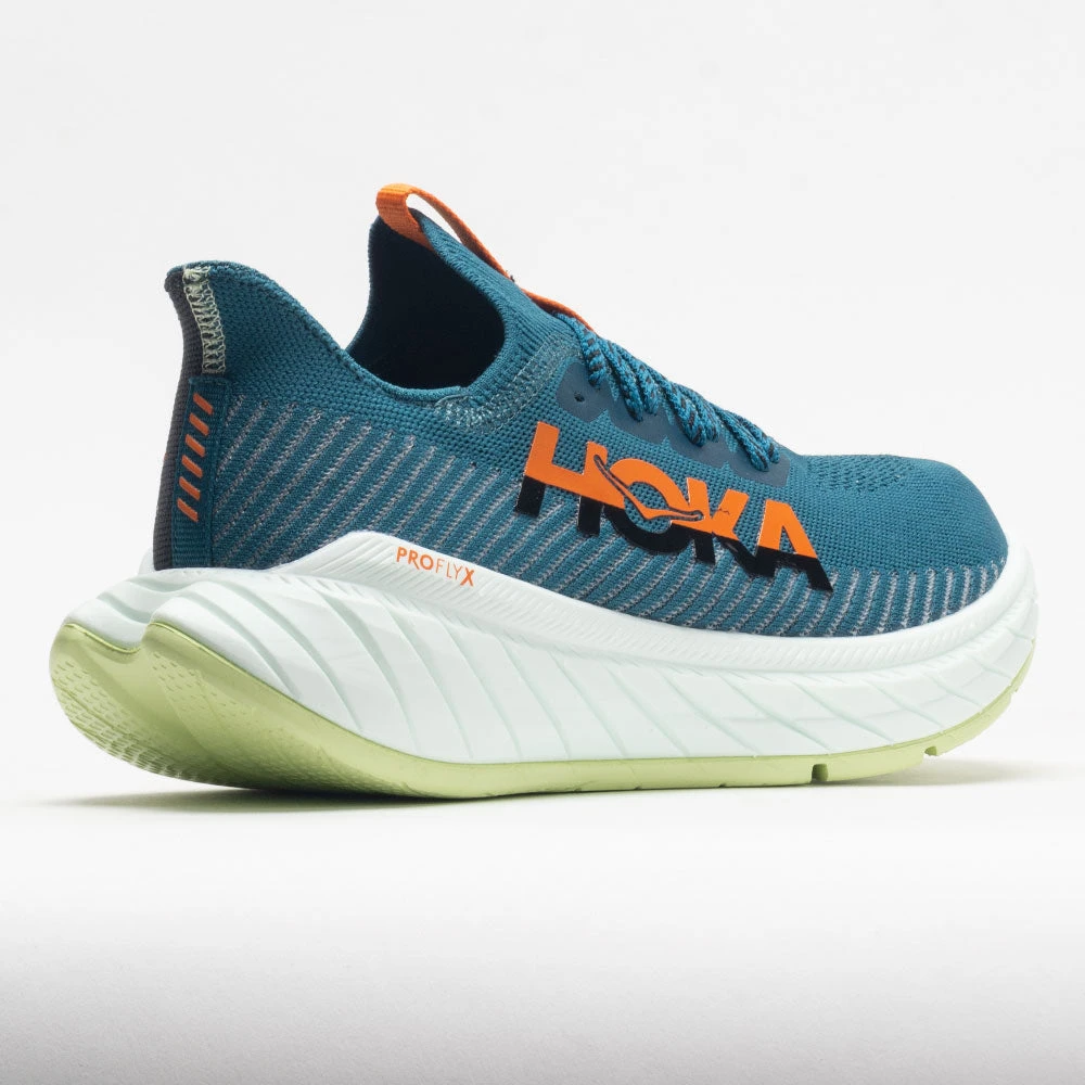 HOKA Carbon X 3 Men's Blue Coral/Black 8 HOKA Carbon X 3 Men's Blue Coral/Black - Image 6