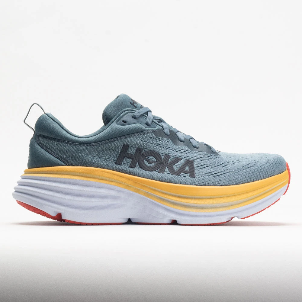 HOKA Bondi 8 Men's Goblin Blue/Mountain Spring 3 HOKA Bondi 8 Men's Goblin Blue/Mountain Spring