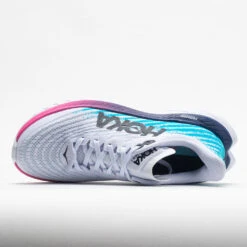 HOKA Mach 5 Women's White/Scuba Blue -Hoka || On Running || BROOKS Shop 048542 2
