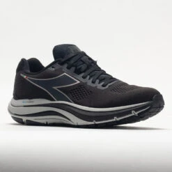 Diadora Mythos Blushield Vortice 7 Women's Hip Black/Silver -Hoka || On Running || BROOKS Shop 048593 5