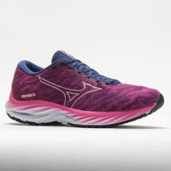 Mizuno Wave Rider 26 Mesh Women's Festival Fuchsia/Halogen Blue -Hoka || On Running || BROOKS Shop 048808 5