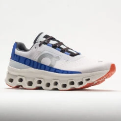 On Running On Cloudmonster Men's Frost/Cobalt -Hoka || On Running || BROOKS Shop 048830 5