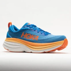 HOKA Bondi 8 Men's Coastal Sky/Vibrant Orange -Hoka || On Running || BROOKS Shop 049225 5