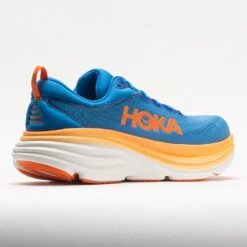 HOKA Bondi 8 Men's Coastal Sky/Vibrant Orange -Hoka || On Running || BROOKS Shop 049225 6