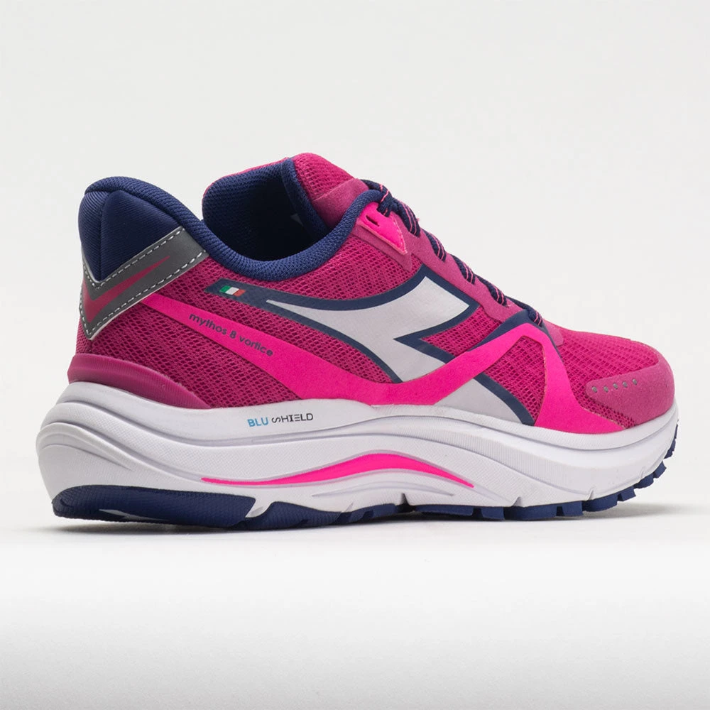 Diadora Mythos Blushield 8 Vortice Women's Pink Yarrow/White/Blueprint 8 Diadora Mythos Blushield 8 Vortice Women's Pink Yarrow/White/Blueprint - Image 6