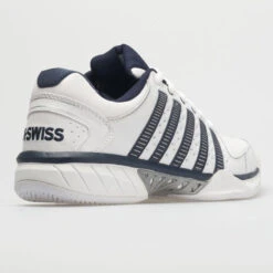 K-Swiss Hypercourt Express Leather Men's White/Navy/Silver -Hoka || On Running || BROOKS Shop 113347 6