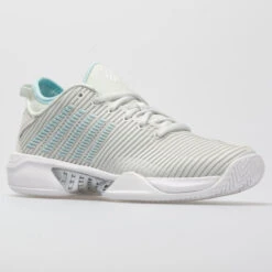 K-Swiss Hypercourt Supreme Women's Barely Blue/White/Blue Glow -Hoka || On Running || BROOKS Shop 115638 5