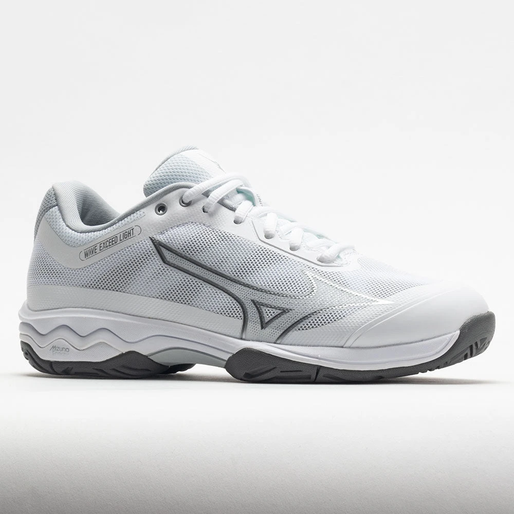 Mizuno Wave Exceed Light AC Women's White/Silver 7 Mizuno Wave Exceed Light AC Women's White/Silver - Image 5