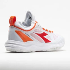 Diadora Speed Blushield Fly Clay Women's White/Fiery Red -Hoka || On Running || BROOKS Shop 116606 6