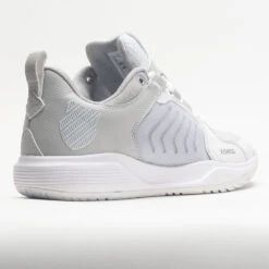 K-Swiss Ultrashot Team Women's White/Lunar Rock/Silver -Hoka || On Running || BROOKS Shop 116659 6