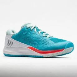 Wilson Rush Pro Ace Women's Scuba Blue/White/Fiery Coral -Hoka || On Running || BROOKS Shop 116763 5