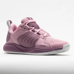 K-Swiss Ultrashot Team Women's Cameo Pink/Grape Nectar/White -Hoka || On Running || BROOKS Shop 116904 5