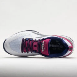 Diadora Blushield Torneo 2 Clay Women's White/Blueprint/Pink Yarrow -Hoka || On Running || BROOKS Shop 117022 2