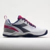 Diadora Blushield Torneo 2 Clay Women's White/Blueprint/Pink Yarrow -Hoka || On Running || BROOKS Shop 117022 3