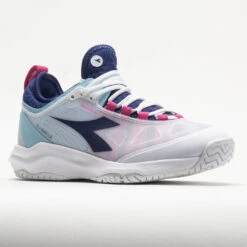 Diadora Speed Blushield Fly 4+ AG Women's White/Blueprint/Pink Yellow -Hoka || On Running || BROOKS Shop 117029 5