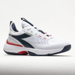 Diadora Finale AG Men's White/Blue Corsair/ Fiery Red -Hoka || On Running || BROOKS Shop 117036 5