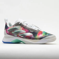 Adidas AvaCourt Women's White/Silver Metallic/Pulse Mint -Hoka || On Running || BROOKS Shop 117045 5