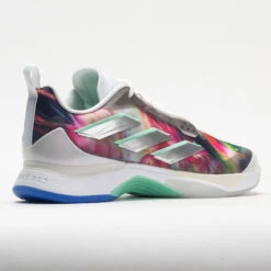 Adidas AvaCourt Women's White/Silver Metallic/Pulse Mint -Hoka || On Running || BROOKS Shop 117045 6