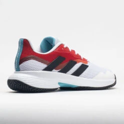 Adidas CourtJam Control Men's White/Black/Better Scarlet -Hoka || On Running || BROOKS Shop 117074 6