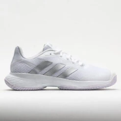 Adidas CourtJam Control Women's White/Silver Metallic/White