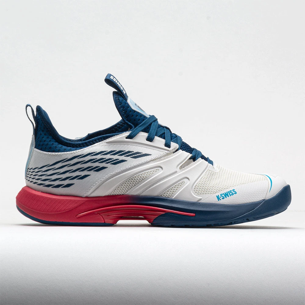 K-Swiss Speedtrac Men's Blanc De Blanc/Blue Opal/Lollipop 3 K-Swiss Speedtrac Men's Blanc De Blanc/Blue Opal/Lollipop