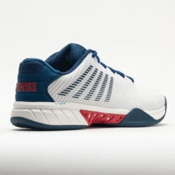 K-Swiss Hypercourt Express 2 Men's Blanc De Blanc/Blue Opal/Lollipop -Hoka || On Running || BROOKS Shop 117125 6