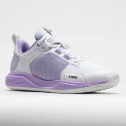 K-Swiss Ultrashot Team Women's White/Purple Rose/Moonless Night -Hoka || On Running || BROOKS Shop 117137 5