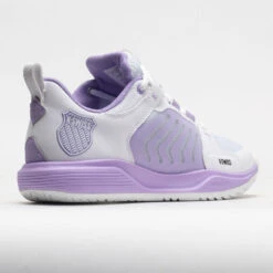 K-Swiss Ultrashot Team Women's White/Purple Rose/Moonless Night -Hoka || On Running || BROOKS Shop 117137 6
