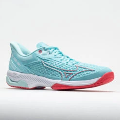 Mizuno Wave Exceed Tour 5 AC Women's Tanager Turpuoise/Paradise Pink -Hoka || On Running || BROOKS Shop 117140 5