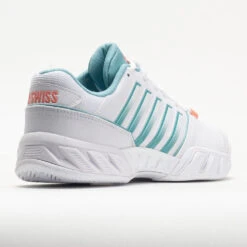 K-Swiss Bigshot Light 4 Women's White/Nile Blue/Desert Flower -Hoka || On Running || BROOKS Shop 117157 6