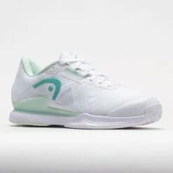HEAD Sprint Pro 3.5 Women's White/Aqua -Hoka || On Running || BROOKS Shop 117293 5
