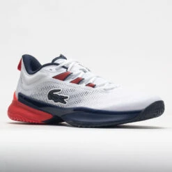 Lacoste AG-LT 23 Ultra Men's White/Red/Navy -Hoka || On Running || BROOKS Shop 117601 5