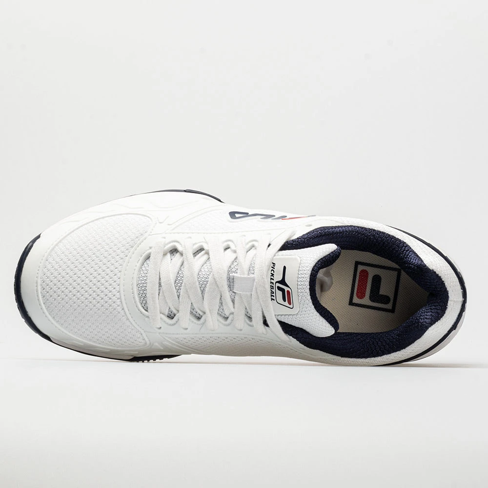 Fila Volley Zone Men's White/Navy/Red 5 Fila Volley Zone Men's White/Navy/Red - Image 3