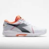 Diadora Trofeo AG Pickleball Women's White/Black/Vermillion Orange -Hoka || On Running || BROOKS Shop 370024 3