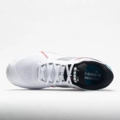 Diadora Trofeo AG Pickleball Men's White/Black/Blue Jewel -Hoka || On Running || BROOKS Shop 370025 2