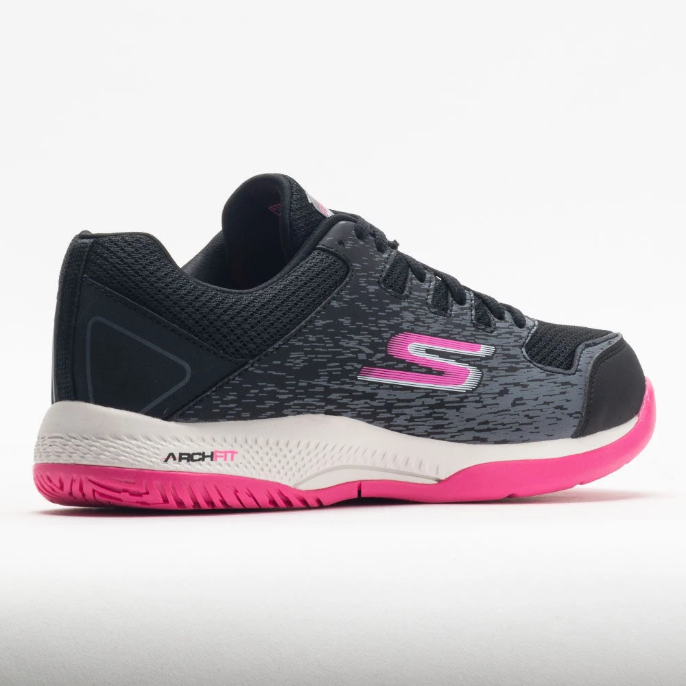 Skechers Viper Court Women's Black/Pink 8 Skechers Viper Court Women's Black/Pink - Image 6