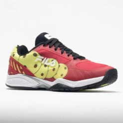 Fila Volley Zone Men's Fila Red/Black/Safety Yellow -Hoka || On Running || BROOKS Shop 370034 5