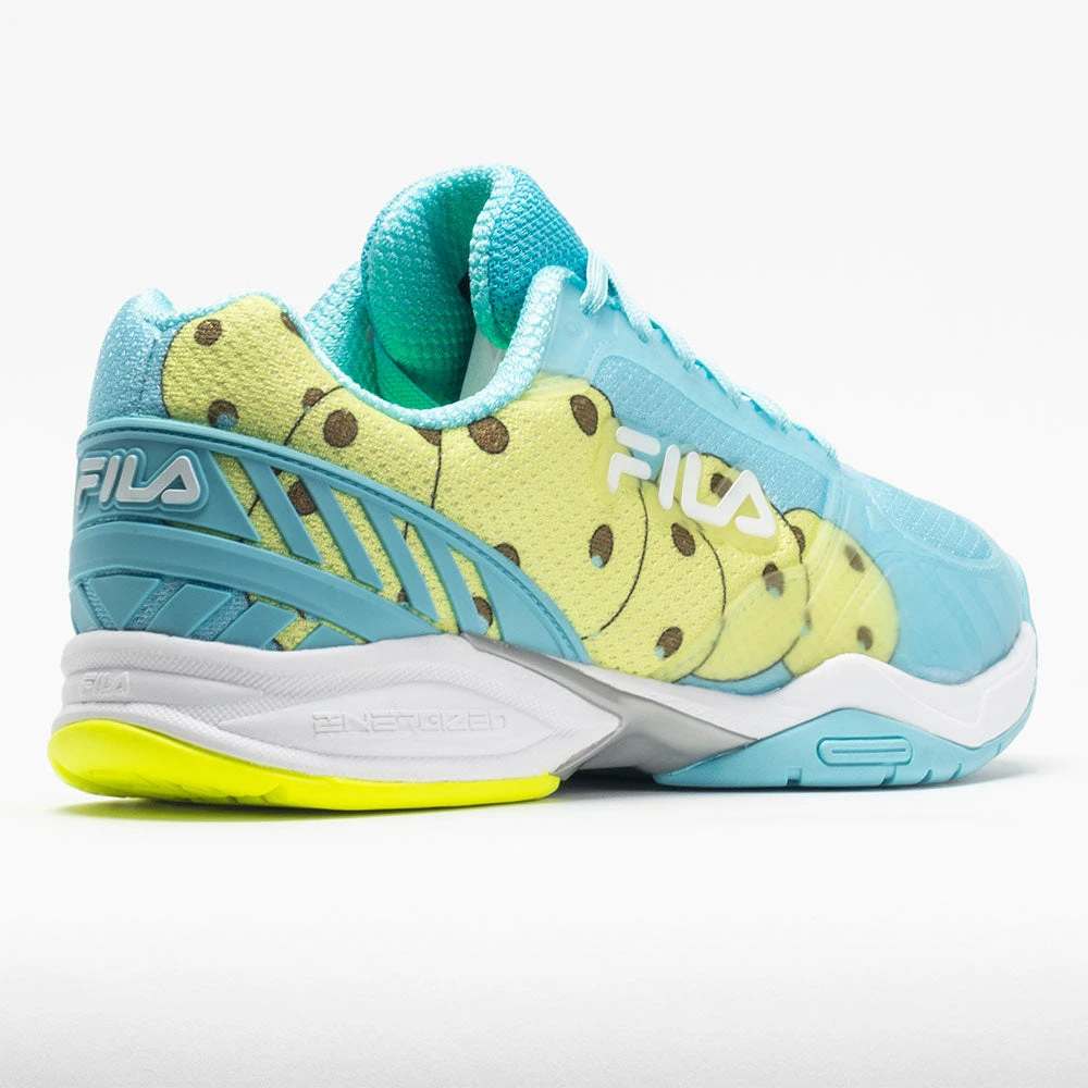 Fila Volley Zone Women's Bluefish/White/Safety Yellow 8 Fila Volley Zone Women's Bluefish/White/Safety Yellow - Image 6