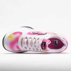 Fila Volley Zone Women's Tie-Dye Print White/Pink/Black -Hoka || On Running || BROOKS Shop 370038 2