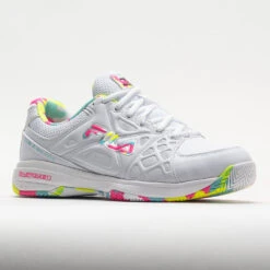 Fila Double Bounce 3 Women's White/White/Multicolor -Hoka || On Running || BROOKS Shop 370043 5
