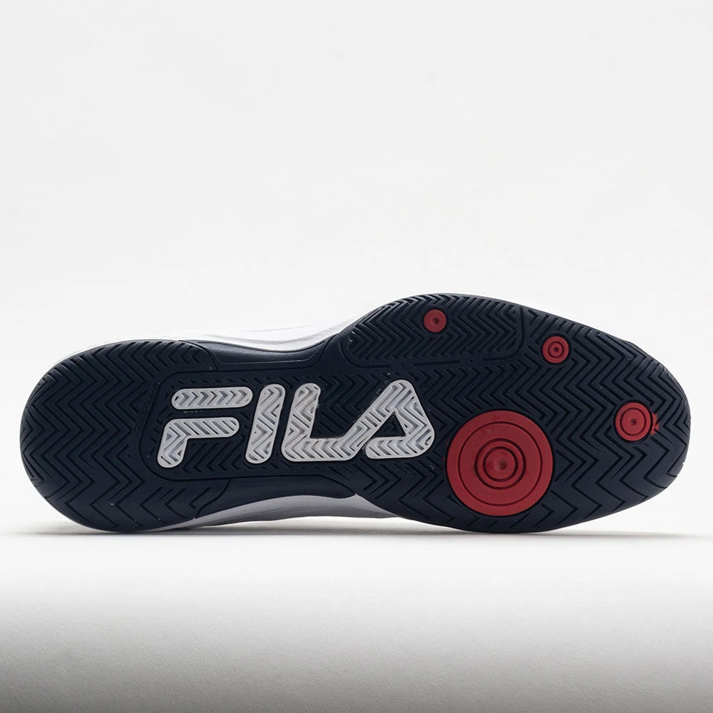 Fila Double Bounce 3 Men's White/Fila Navy/Fila Red 6 Fila Double Bounce 3 Men's White/Fila Navy/Fila Red - Image 4