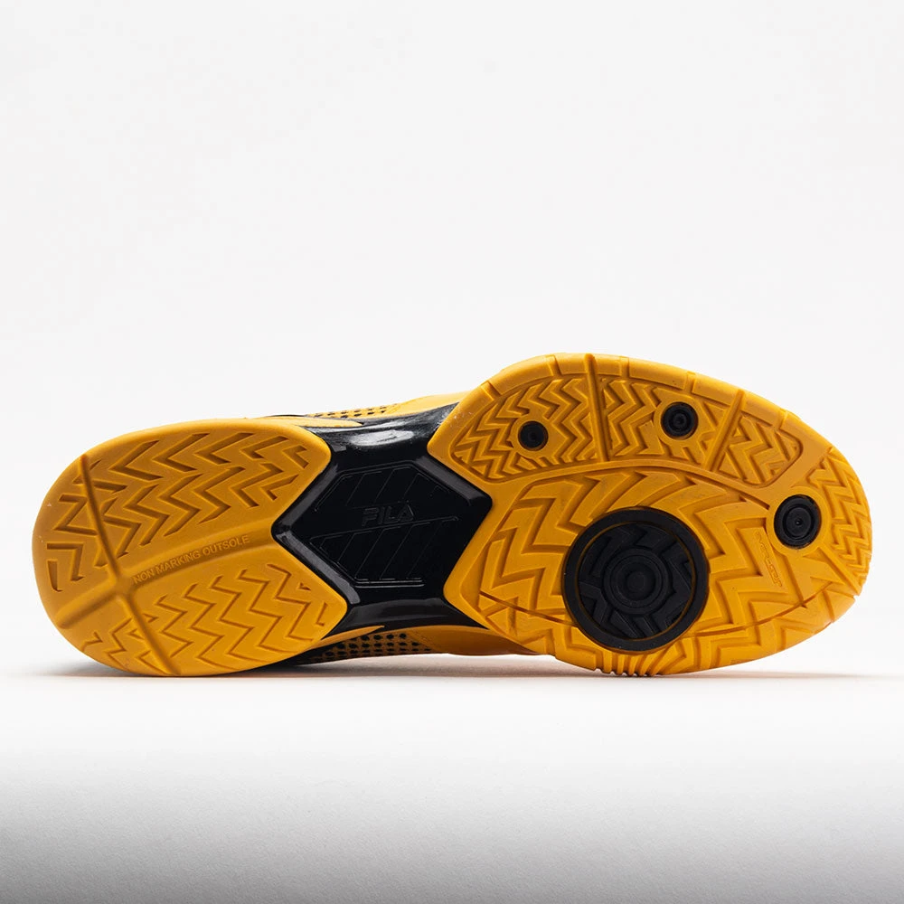 Fila Volley Zone Men's Citrus/Black/Citrus 6 Fila Volley Zone Men's Citrus/Black/Citrus - Image 4