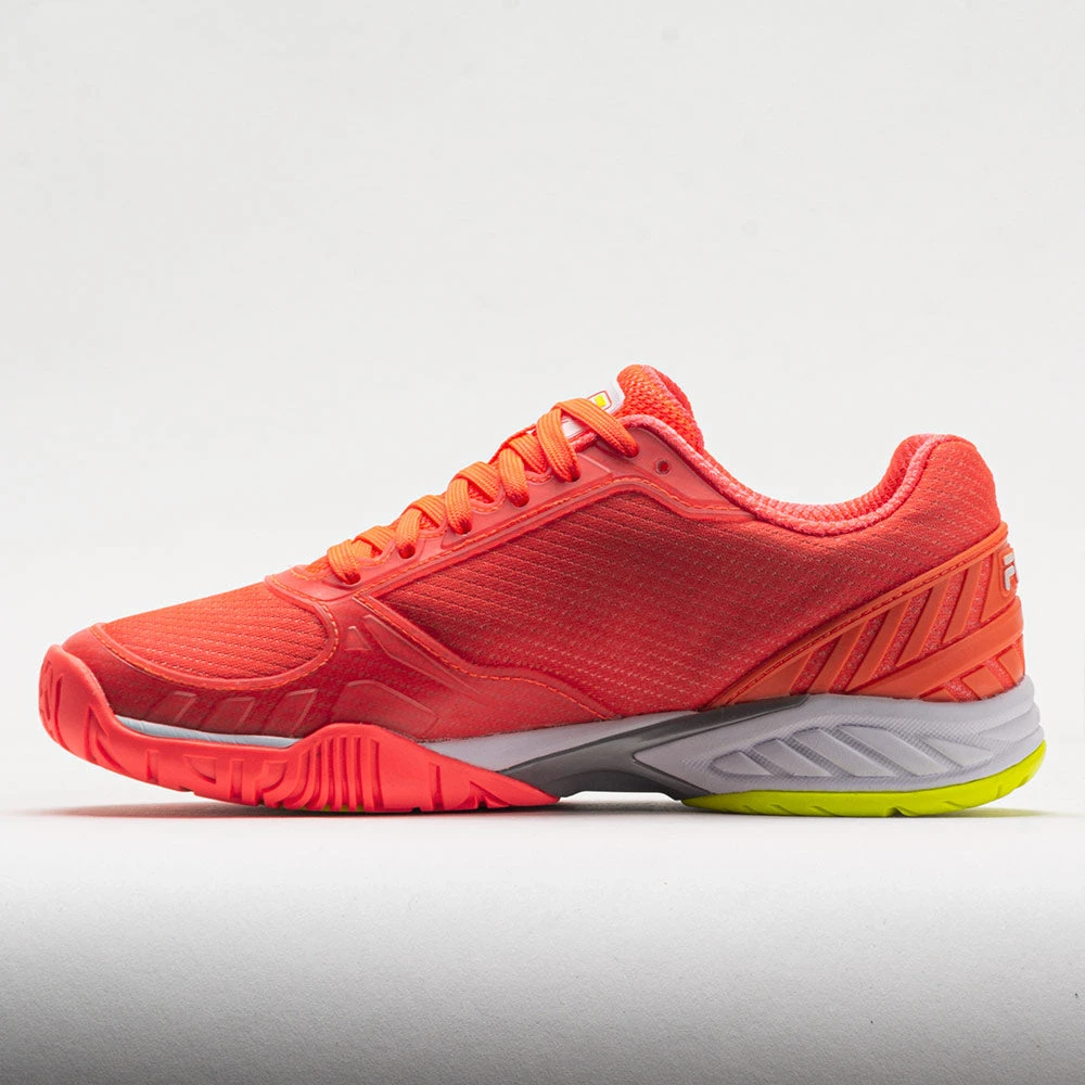 Fila Volley Zone Women's /Fiery Coral/Yellow/Black 4 Fila Volley Zone Women's /Fiery Coral/Yellow/Black - Image 2