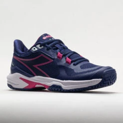Diadora Trofeo 2 Pickleball Women's Blueprint/Pink Yarrow/White -Hoka || On Running || BROOKS Shop 370080 5